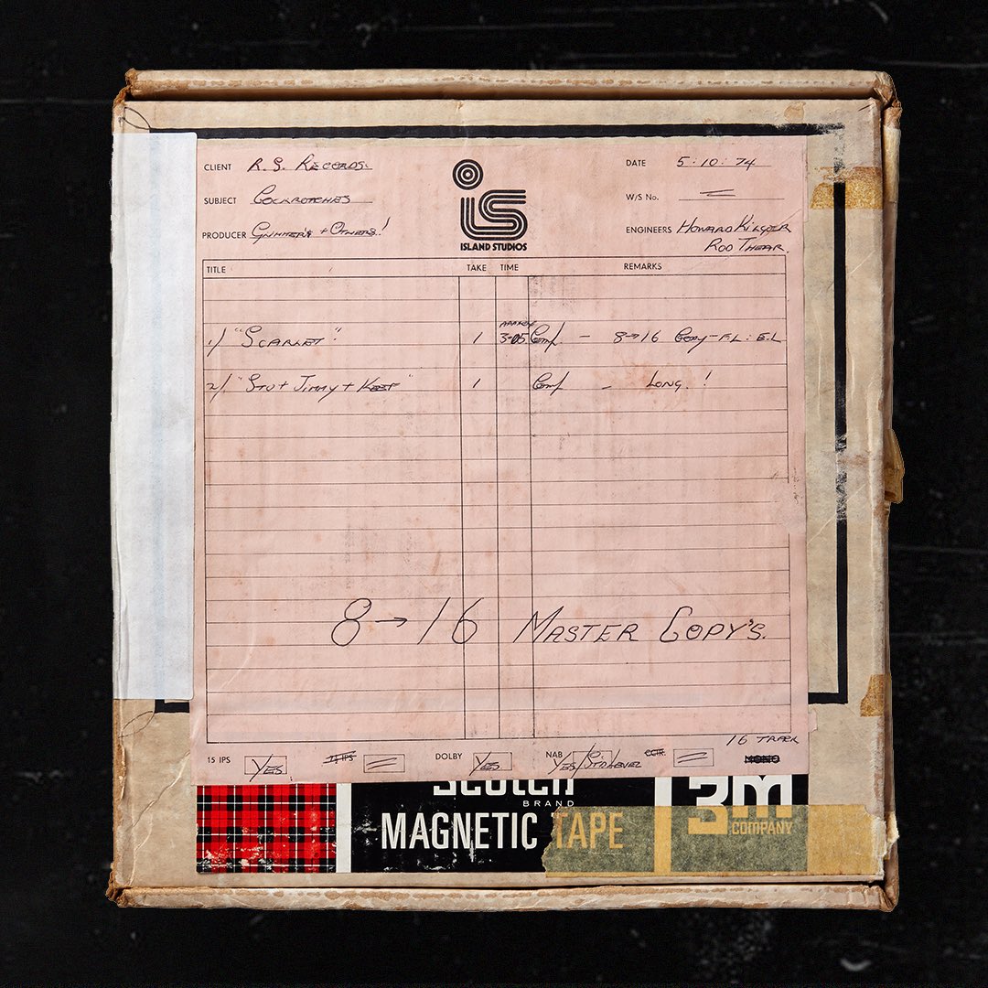 Scarlet, featuring Jimmy Page, coming tomorrow 7/22